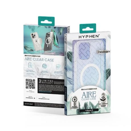 Hyphen AIRE MagSafe Clear Case for iPhone 15-6