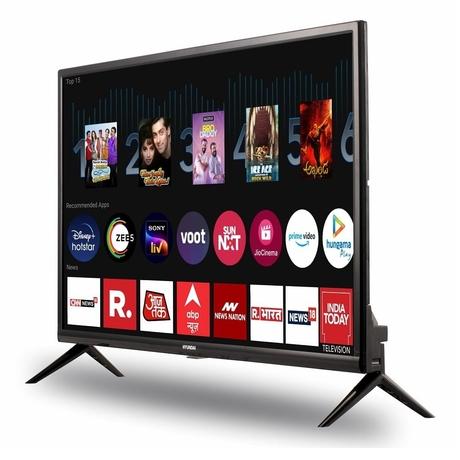 Hyundai 98 cm (39 Inch) HD SMART TV, Black, 39SWK18-5