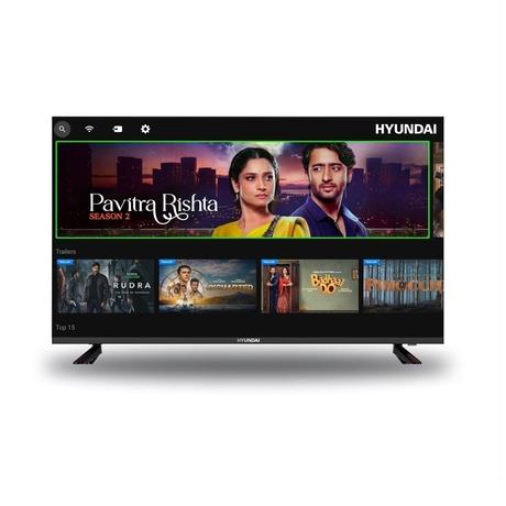 Hyundai 108 cm (43 Inch) Full HD SMART LED TV, Black, 43SBWK18-2