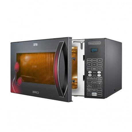 IFB 30 L Convection Microwave Oven with 101 Standard Auto Cook Menus (30FRC2, 360 Degree Motorized Rotisserie, Weight Defrost, Steam Clean, Grill & 4 combi cook modes, 10 Power Levels)-2