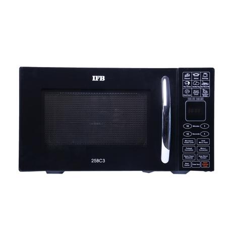 IFB 25 L Convection Microwave Oven with Dual Heaters and 360 Degree Convection (25BC3, Combi Cook, Auto Defrost, 10 Power Level, Auto Cook Menus)-0