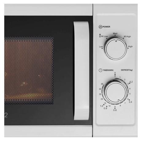 IFB 20 L Mechanical Knob Control, 5 Power Levels, Weight Defrost, Overheating Protection, Child Safety Lock Solo Microwave Oven (20PM-MEC2, White)-3