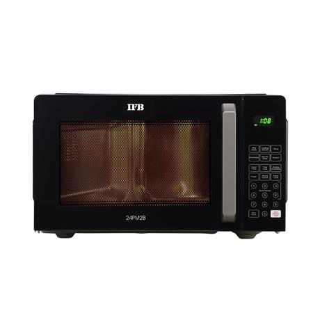 IFB 25 L Solo Microwave Oven with 61 Auto Cook Menus (25PM2B, Mug Recipes, Steam Clean, Auto Reheat, Preset Timer, Power Save, Multi-Stage Cooking)-2