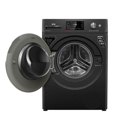 IFB 7 kg Front Load, AI Powered, Wifi Enabled, Power Steam, Eco Inverter Motor, 9 Swirl wash, Black (ELITE BXN7012HK)-4