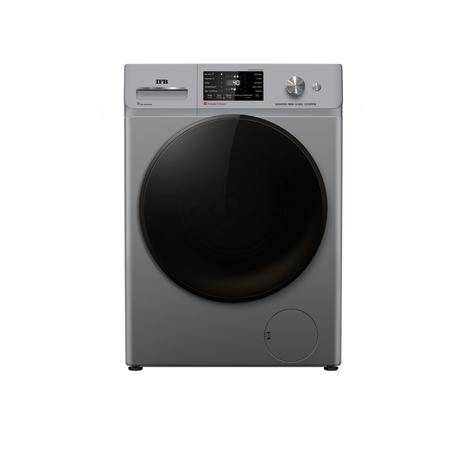 IFB 8 kg Front Load, 1200 RPM, AI Powered, WiFi Enabled, Eco inverter, Steam Refresh, Warm Soak, 9 swirl Wash, Aqua Energie, Silver (MSN8012K)-1