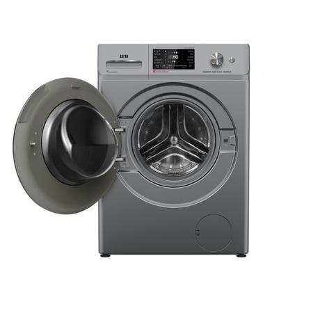 IFB 8 kg Front Load, 1200 RPM, AI Powered, WiFi Enabled, Eco inverter, Steam Refresh, Warm Soak, 9 swirl Wash, Aqua Energie, Silver (MSN8012K)-5