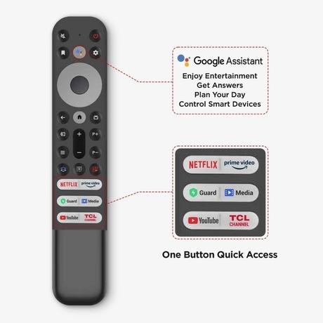 iFFALCON 164 cm (65 inches) 4K Ultra HD Smart QLED Google TV, iFF65Q73, Black-6