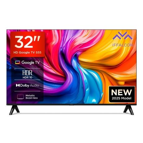 iFFALCON 81.28 cm (32 inch) HD Smart Google TV, 32S55, Black