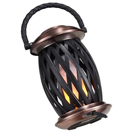 iGear iG-1023 Cosmic Flame Light Wireless Bluetooth Speaker with Ambient Light, Water Resistant-3