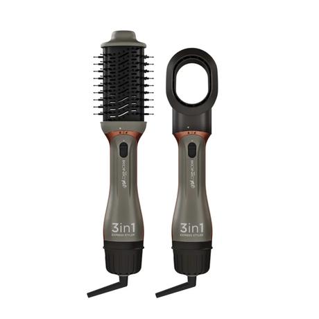 Ikonic 3-in-1 Express Hair Styler, Grey-0
