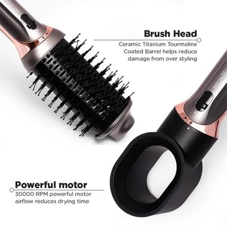 Ikonic 3-in-1 Express Hair Styler, Grey-7