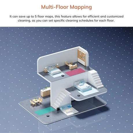 ILIFE T20s Self-Emptying Robotic Vacuum Cleaner-9
