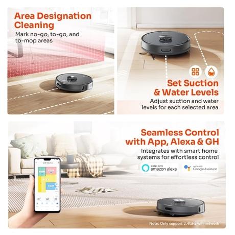ILIFE T20s Pro Advanced Self-Emptying Robotic Vacuum Cleaner-4