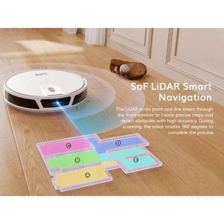 ILIFE Robotic Vacuum Cleaner, V20-2