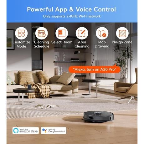 ILIFE A20 Pro Robotic Vacuum Cleaner-5