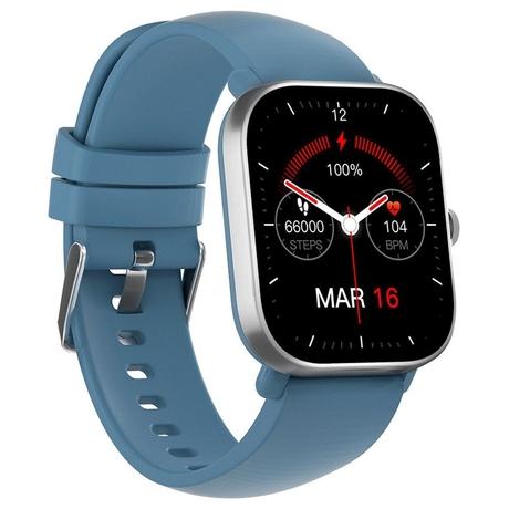 Inbase Urban Lite X Smart Watch with Multiple Health Features, Blue-2