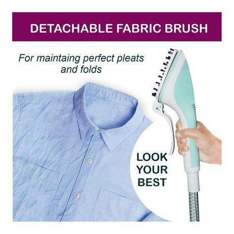 Inalsa Swiftix 1600 Watts Garment Steamer With Dynamic Quick Steam Technology, White/Green-7