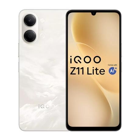 IQOO Z11 Lite 5G 128 GB, 6 GB RAM, Solar Flame, Mobile Phone-0
