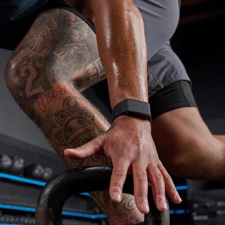 Amazfit Helio Strap Fitness Band, Black