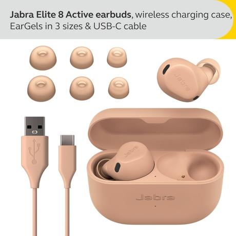 Buy Jabra Elite 8 Bluetooth Earbuds, Upto 56 hrs of playtime