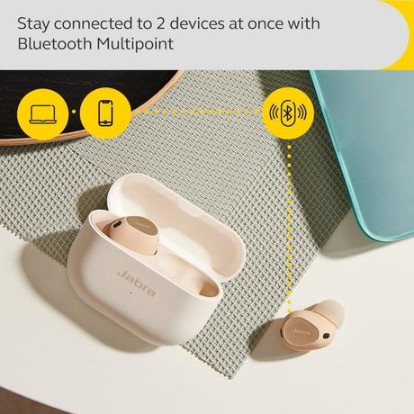 Buy Jabra Elite 10 Bluetooth Earbuds Cream at Reliance Digital