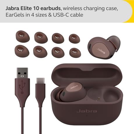 Buy Jabra Elite 10 Bluetooth Earbuds Cocoa at Reliance Digital