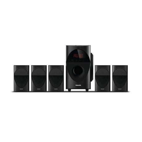 Buy Philips SPA5190B Channel Multimedia Speaker, Black, 90