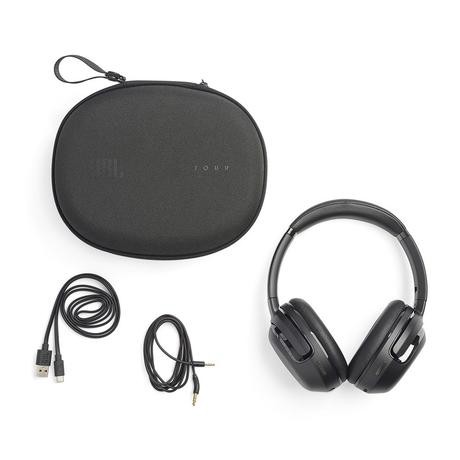 JBL Tour One M2 Adaptive Noise Cancelling Over-Ear Headphones, Spatial Sound, Smart Ambient, 50 Hrs Playtime, BT v5.3 Le, Quick Charge, Multi Point Conectivity, Built-in Alexa, Black-12