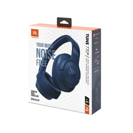 JBL Tune 770NC Wireless Over Ear ANC Headphones with Mic, Upto 70 Hrs Playtime, Speedcharge, Google Fast Pair, Dual Pairing, BT v5.3 LE Audio, Customize on JBL Headphones App, Blue-12