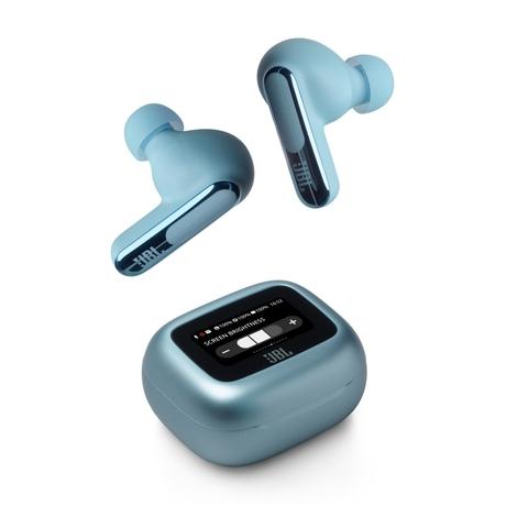 JBL New Launch Live Beam 3, Hi-Res Audio True ANC TWS, Smart Case with Touch Display, 48 H Playtime, Wireless Charging, 6 Mic, Multipoint connection, IP55 proof, Headphones App, Personi-Fi 3.0, Blue-11