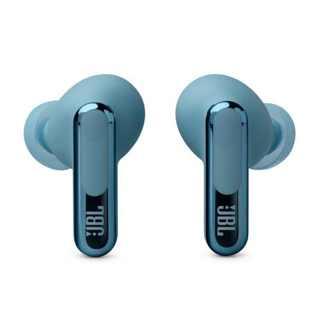 JBL New Launch Live Beam 3, Hi-Res Audio True ANC TWS, Smart Case with Touch Display, 48 H Playtime, Wireless Charging, 6 Mic, Multipoint connection, IP55 proof, Headphones App, Personi-Fi 3.0, Blue-4