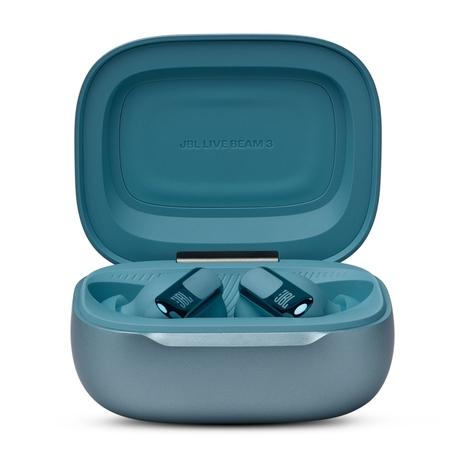 JBL New Launch Live Beam 3, Hi-Res Audio True ANC TWS, Smart Case with Touch Display, 48 H Playtime, Wireless Charging, 6 Mic, Multipoint connection, IP55 proof, Headphones App, Personi-Fi 3.0, Blue-7