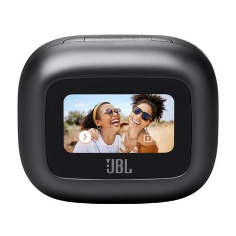 JBL New Launch Live Beam 3, Hi-Res Audio True ANC TWS, Smart Case with Touch Display, 48 H Playtime, Wireless Charging, 6 Mic, Multipoint connection, IP55 proof, Headphones App, Personi-Fi 3.0, Black-3