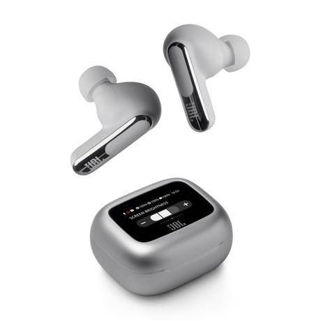 JBL New Launch Live Beam 3, Hi-Res Audio True ANC TWS, Smart Case with Touch Display, 48 H Playtime, Wireless Charging, 6 Mic, Multipoint connection, IP55 proof, Headphones App, Personi-Fi 3.0, Silver-11