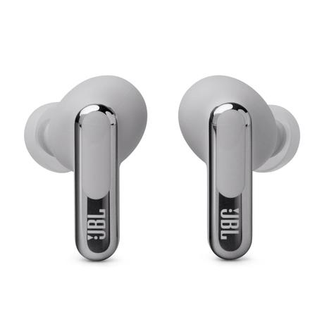 JBL New Launch Live Beam 3, Hi-Res Audio True ANC TWS, Smart Case with Touch Display, 48 H Playtime, Wireless Charging, 6 Mic, Multipoint connection, IP55 proof, Headphones App, Personi-Fi 3.0, Silver-4