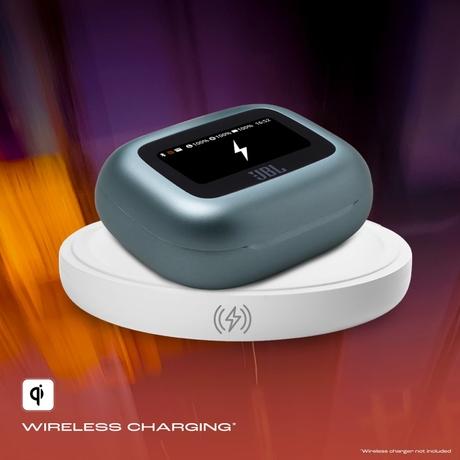 JBL Live BUDS 3. True Wireless Noise Cancelling Earbuds, Hi Res Audio With JBL Signature Sound, 40 Hours Playtime, Multi Point Connection, IP 55 Waterproof and Dustproof, JBL Headphones App, Personifi 3.0 ( Blue)-2