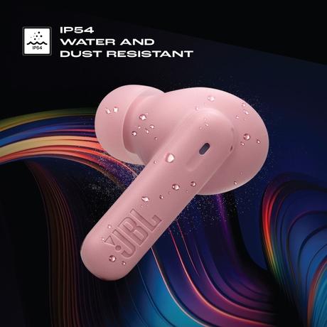 JBL New Launch Wave Beam 2 Ear Buds Wireless TWS Bluetooth v5.3 Earbuds with ANC, Smart Ambient, Extreme Bass & Relax Mode, Multi Connect, Speed Charge, Fast Pair, 40 H Playtime, 4 Mics, IP54 (Pink)-7