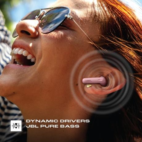 JBL New Launch Wave Beam 2 Ear Buds Wireless TWS Bluetooth v5.3 Earbuds with ANC, Smart Ambient, Extreme Bass & Relax Mode, Multi Connect, Speed Charge, Fast Pair, 40 H Playtime, 4 Mics, IP54 (Pink)-8