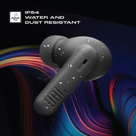 JBL New Launch Wave Beam 2 Ear Buds Wireless TWS Bluetooth v5.3 Earbuds with ANC, Smart Ambient, Extreme Bass & Relax Mode, Multi Connect, Speed Charge, Fast Pair, 40 H Playtime, 4 Mics, IP54 (Black)-8