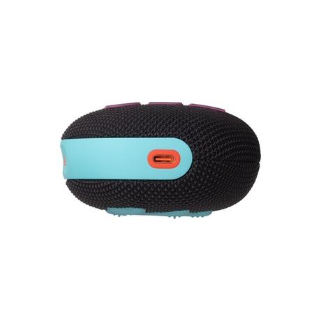 JBL Clip 5, Ultra Portable Waterproof Speaker, JBL Pro Sound, 12 Hours of Playtime, Waterproof Dustproof, Bluetooth v5.3, Multiconnection with Auracast, JBL Portable App (Black Orange)-3