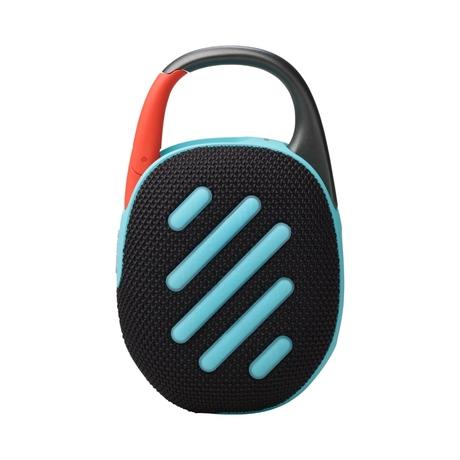JBL Clip 5, Ultra Portable Waterproof Speaker, JBL Pro Sound, 12 Hours of Playtime, Waterproof Dustproof, Bluetooth v5.3, Multiconnection with Auracast, JBL Portable App (Black Orange)-5