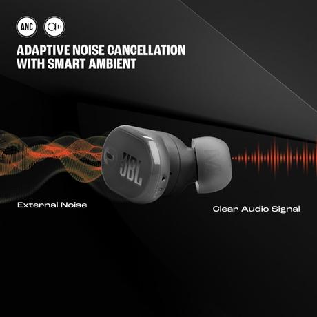 JBL Tune Buds 2 Ear Buds Wireless TWS Bluetooth v5.3 Earbuds with Adaptive NC, Smart Ambient, Extreme Bass & Relax Mode, Multi Connect, Personi-fi 3.0, Speed Charge, Fast Pair, 48 H Playtime, 6 Mics, IP54 (Black)-4