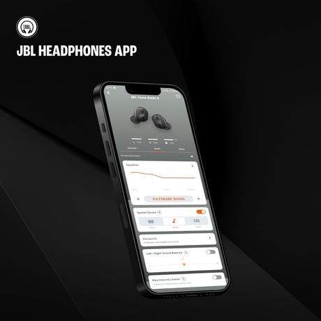 JBL Tune Buds 2 Ear Buds Wireless TWS Bluetooth v5.3 Earbuds with Adaptive NC, Smart Ambient, Extreme Bass & Relax Mode, Multi Connect, Personi-fi 3.0, Speed Charge, Fast Pair, 48 H Playtime, 6 Mics, IP54 (Turquoise Blue)-9