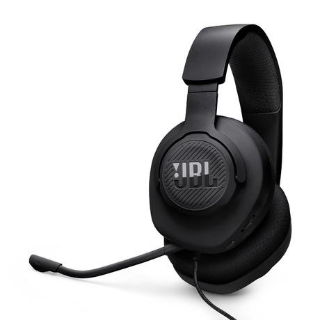 JBL Quantum 100M2 Wired Over-Ear Gaming Headset with JBL QuantumSOUND Signature, 3.5 mm Jack, Multi-Platform Compatibility and Removable Microphone with Mute Option, Black-0