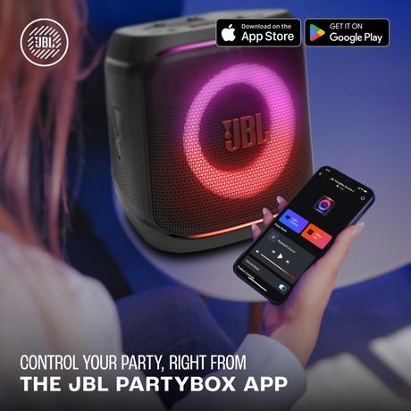 JBL 100 W MD PartyBox Encore2 Party Speaker With Mic, Black-7