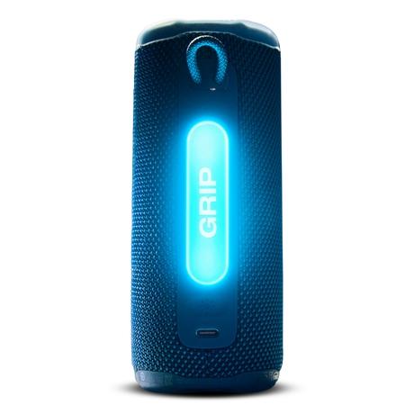 JBL Grip - Compact Bluetooth Speaker with Bold JBL Pro Sound and Ambient Light, up to 14 Hours of Playtime, Water, Dust and Drop-Proof (IP68), & Multi-Speaker Connection with Auracast (Blue)-1