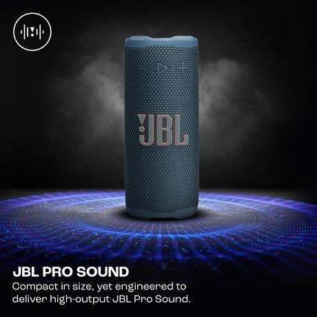 JBL Grip - Compact Bluetooth Speaker with Bold JBL Pro Sound and Ambient Light, up to 14 Hours of Playtime, Water, Dust and Drop-Proof (IP68), & Multi-Speaker Connection with Auracast (Blue)-3