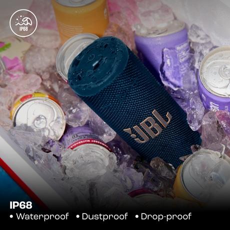 JBL Grip - Compact Bluetooth Speaker with Bold JBL Pro Sound and Ambient Light, up to 14 Hours of Playtime, Water, Dust and Drop-Proof (IP68), & Multi-Speaker Connection with Auracast (Blue)-7