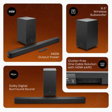 JBL 2.1 CH 440 W Soundbar, ESSENTIAL-4