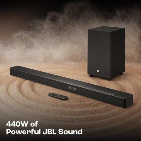 JBL 3.1 CH 440 W Soundbar, SB595-7